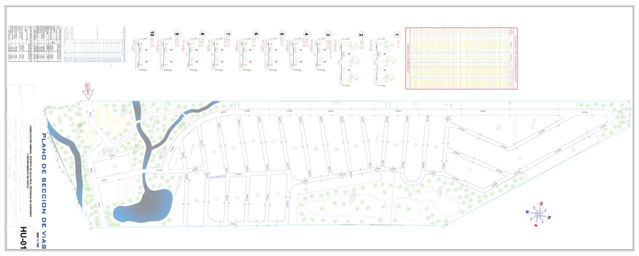 Lotes de 200, 300, 400, 500 y 1,000 m2 disponibles.